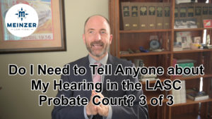 Probate Court case 3 of 3